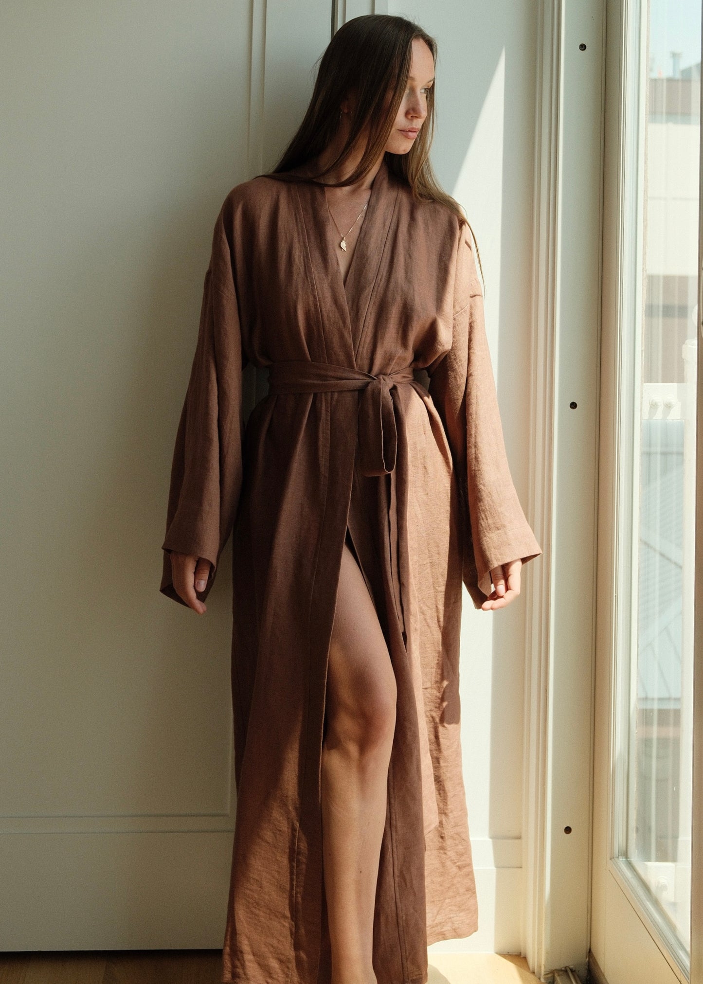 LINEN ROBE