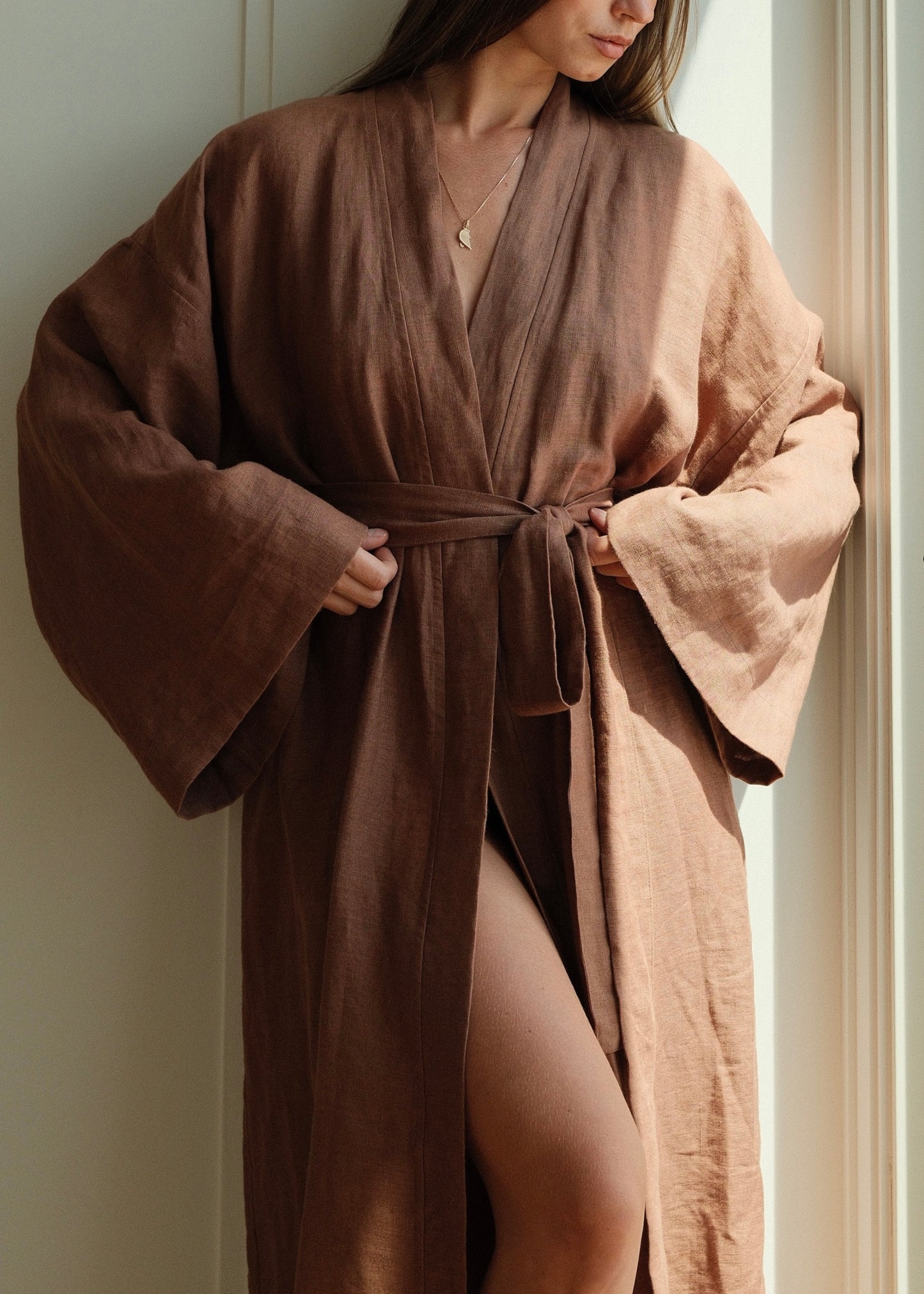 LINEN ROBE