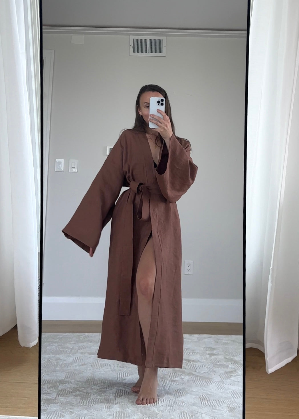 LINEN ROBE