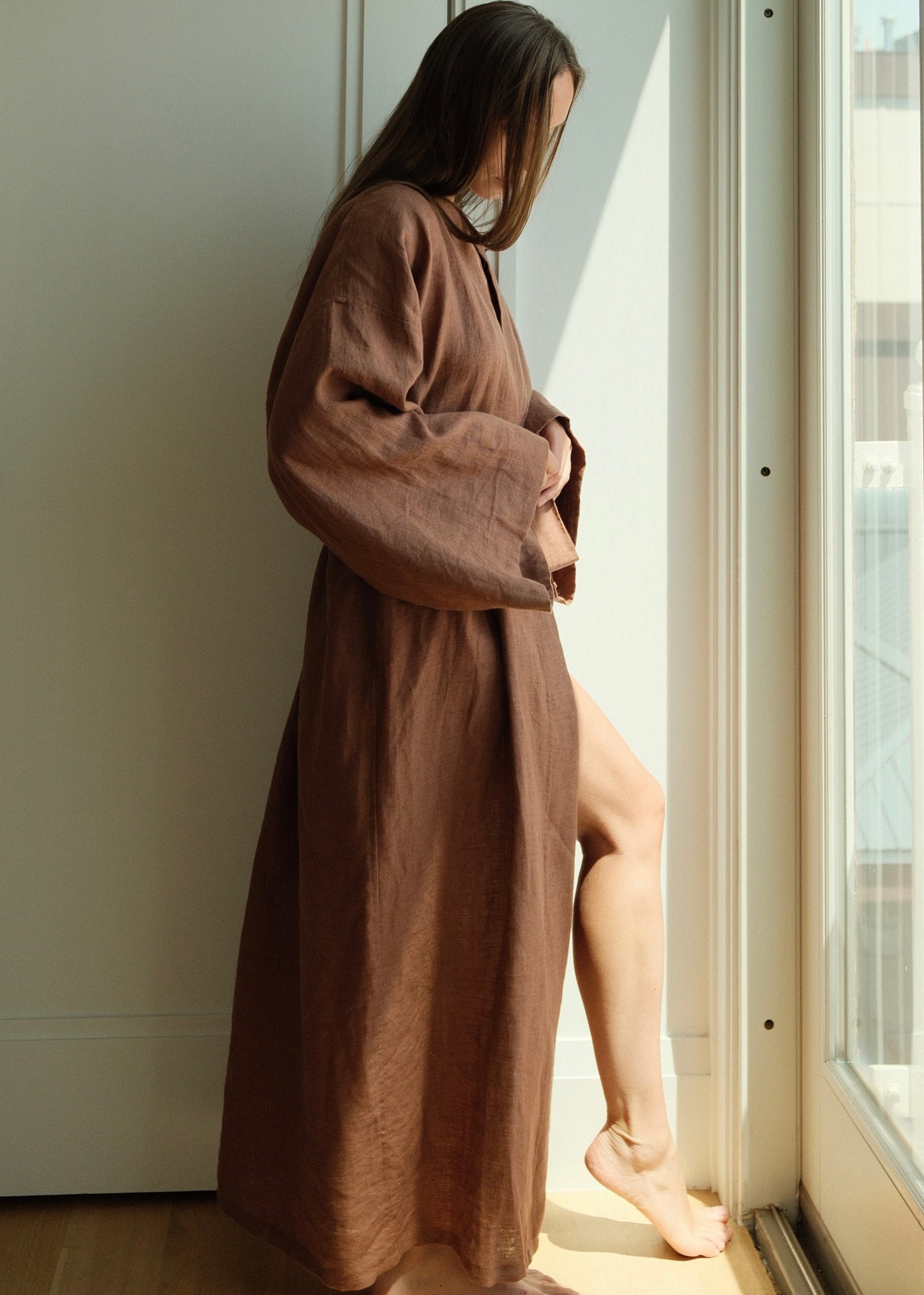 LINEN ROBE
