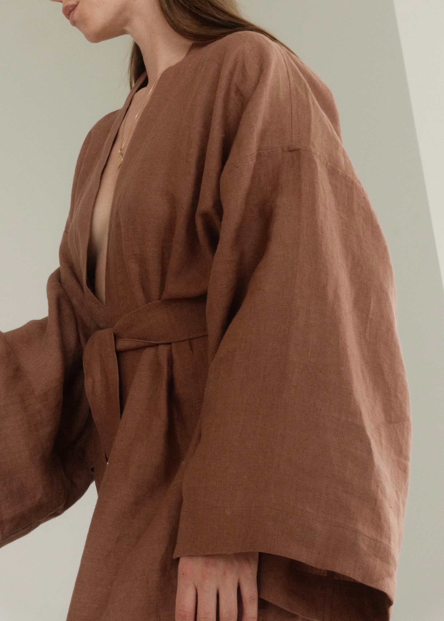 LINEN ROBE
