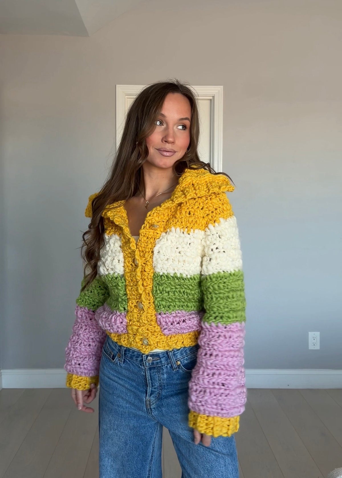 CROCHET CARDIGAN - TUTORIAL & PATTERN
