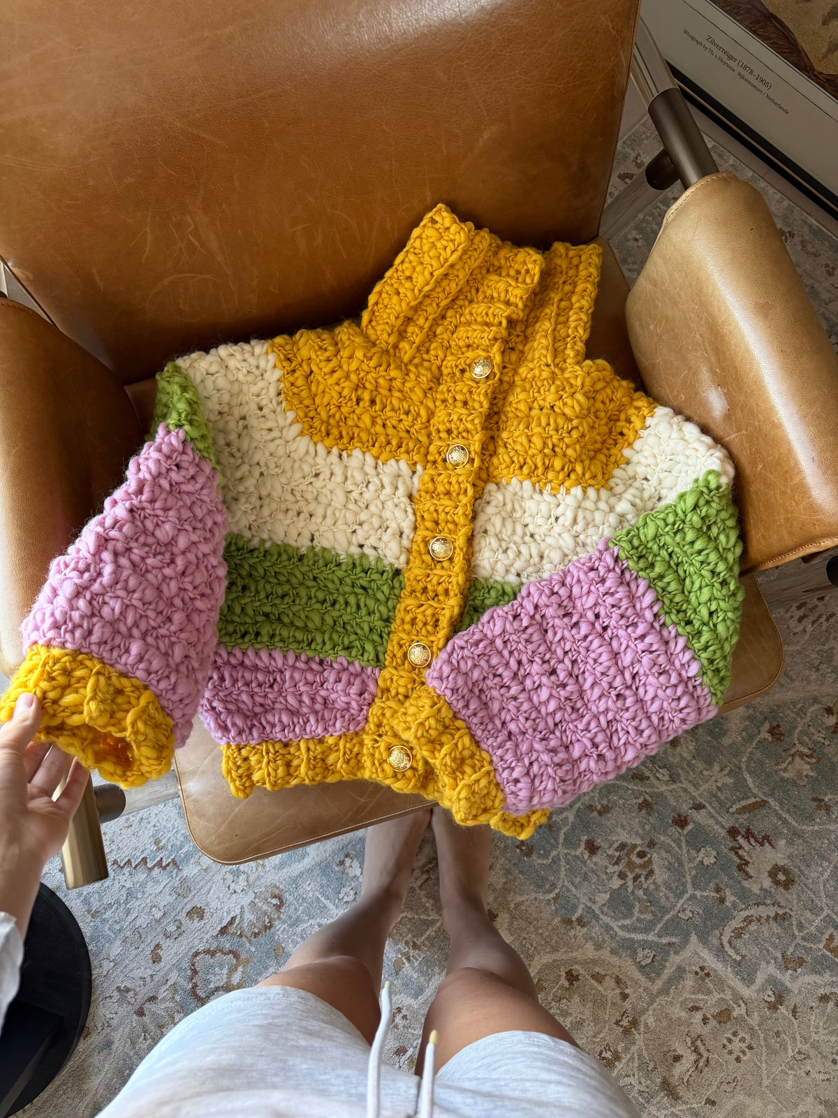 CROCHET CARDIGAN - TUTORIAL & PATTERN