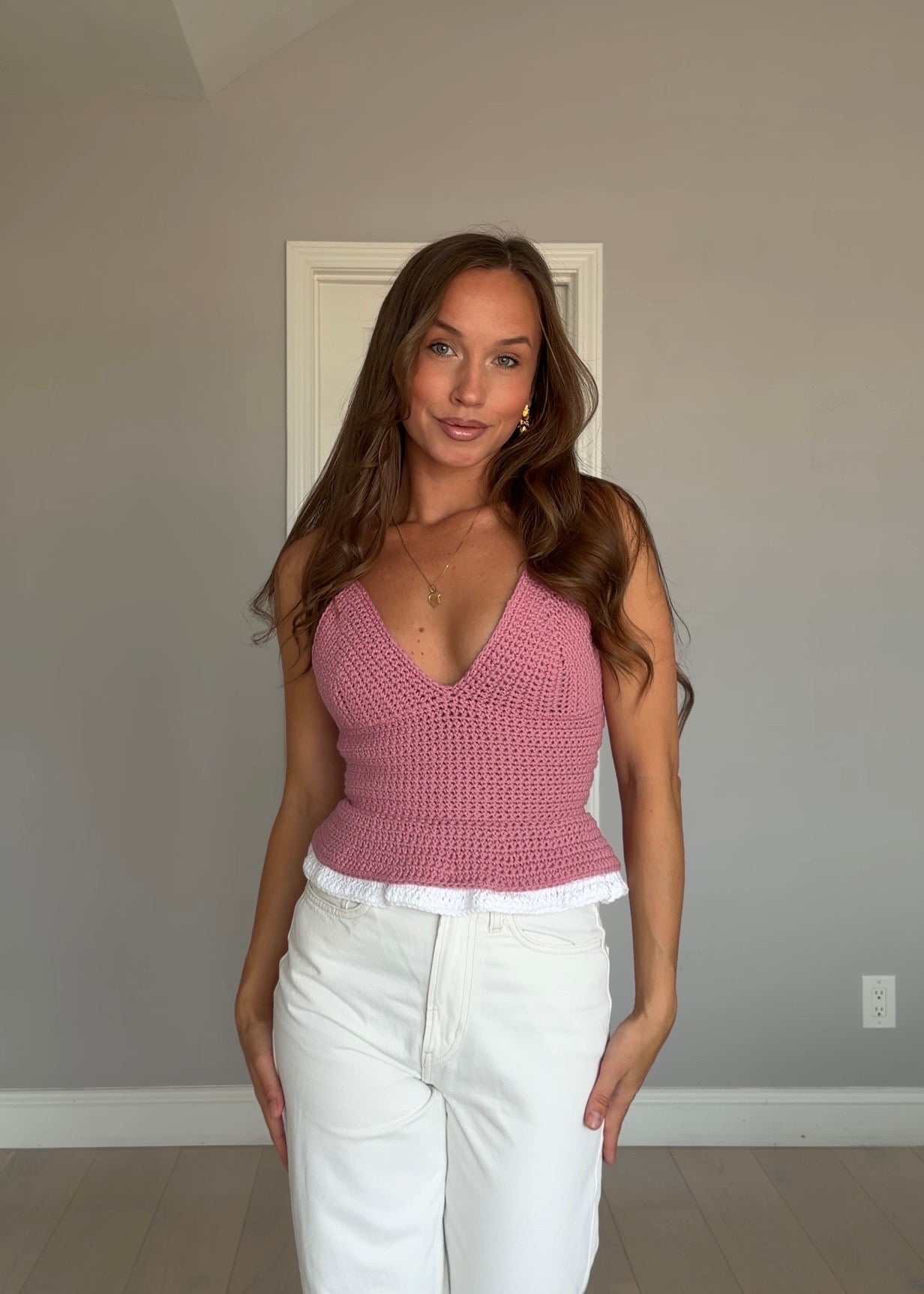 CROCHET PEPLUM CORSET TOP — TUTORIAL & PATTERN