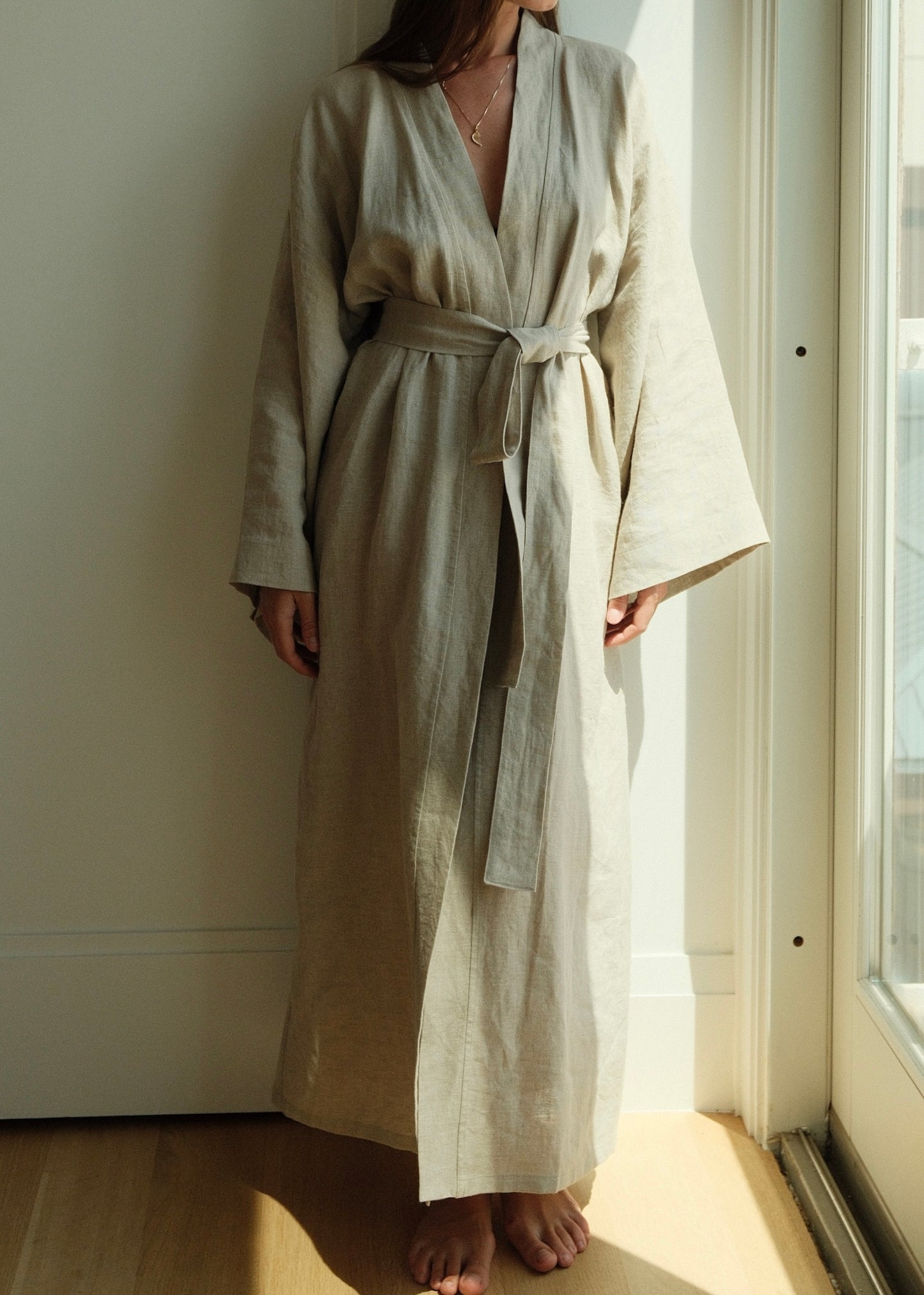 LINEN ROBE