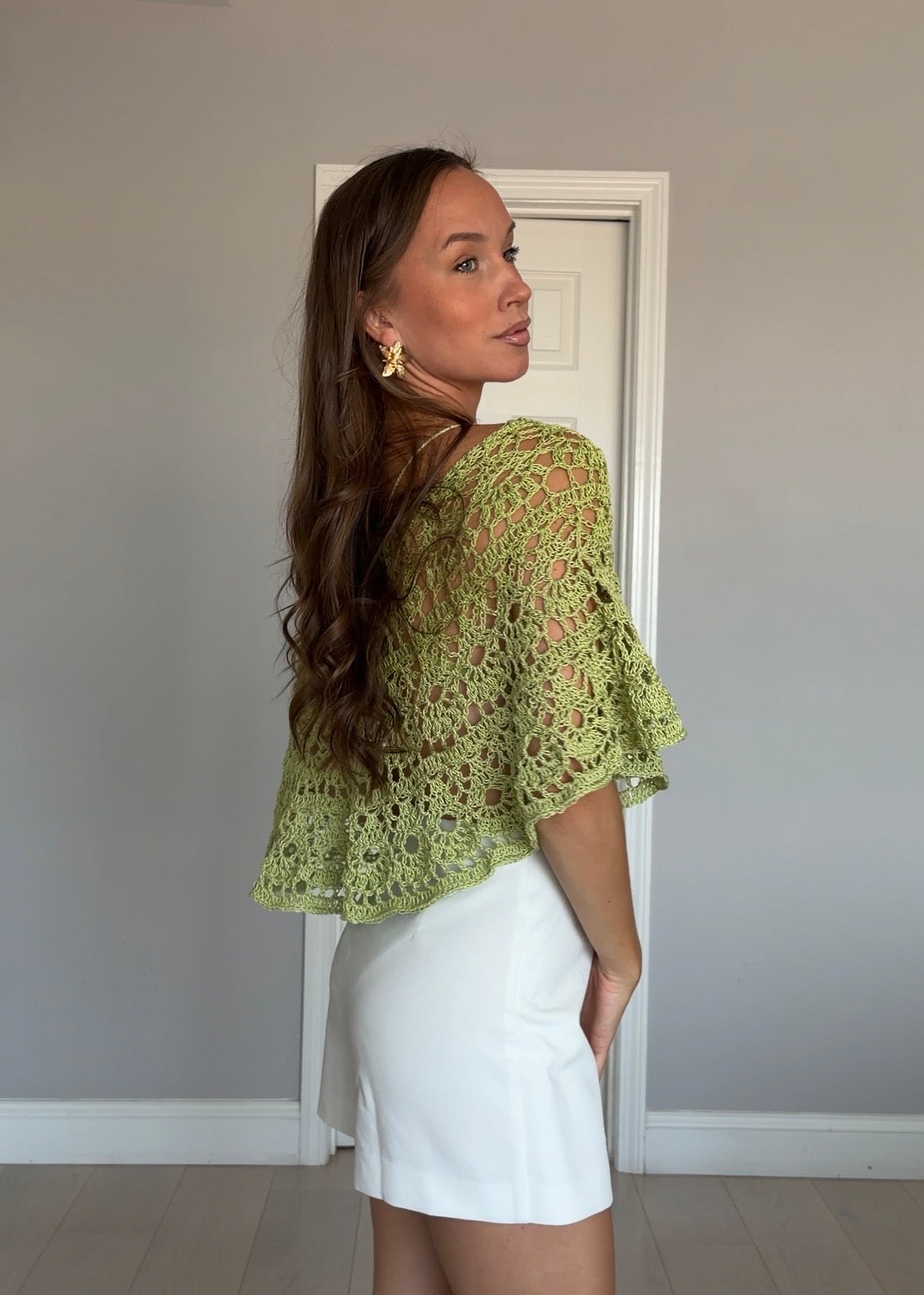 CROCHET PETAL SKIRT/ PONCHO — TUTORIAL & PATTERN