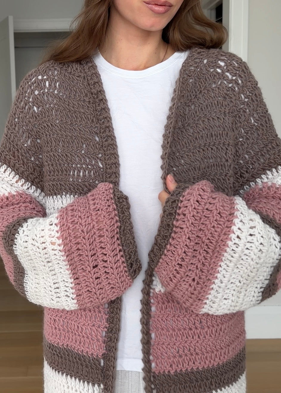 CROCHET CARDIGAN - TUTORIAL & PATTERN
