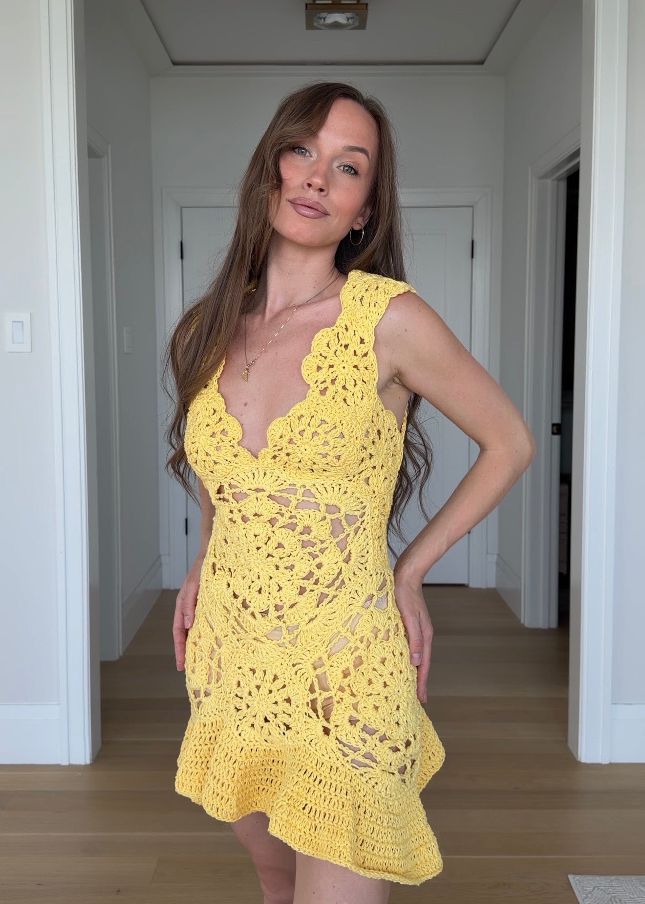 CROCHET LACE MOTIF DRESS — TUTORIAL & PATTERN