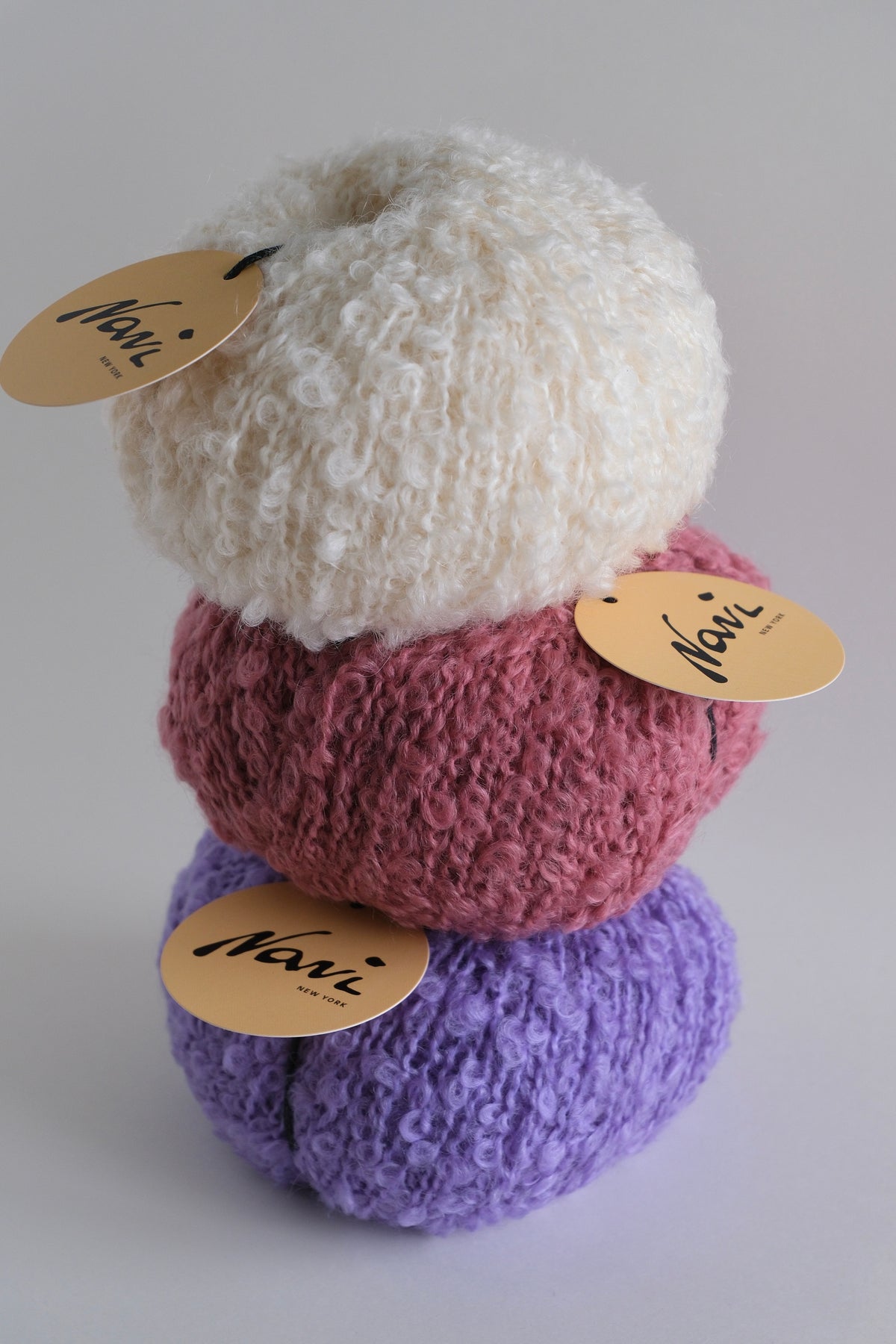 WAVE — BOUCLÉ MOHAIR & WOOL YARN