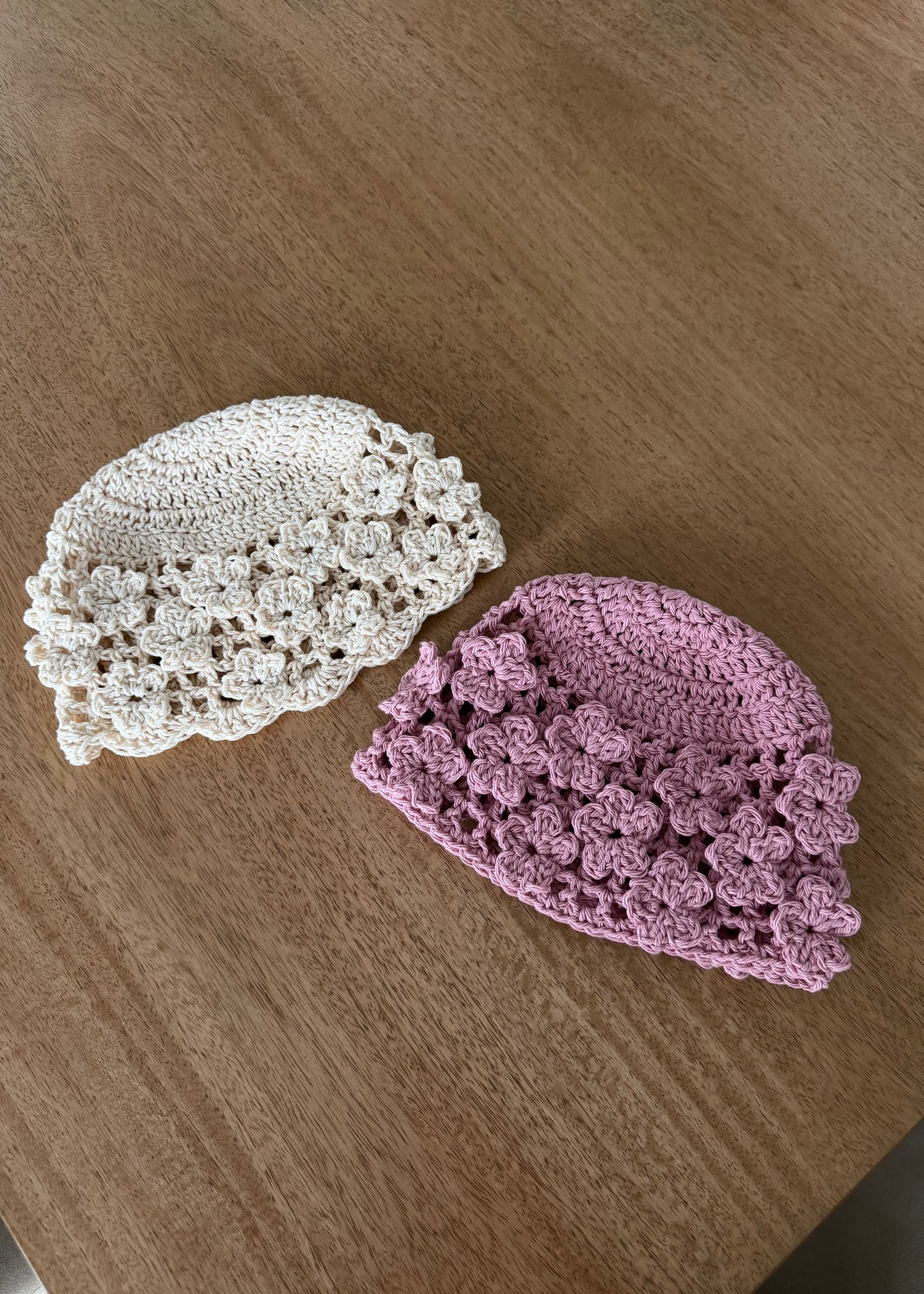 CROCHET FLORAL BEANIE (SEAMLESS)— TUTORIAL & PATTERN