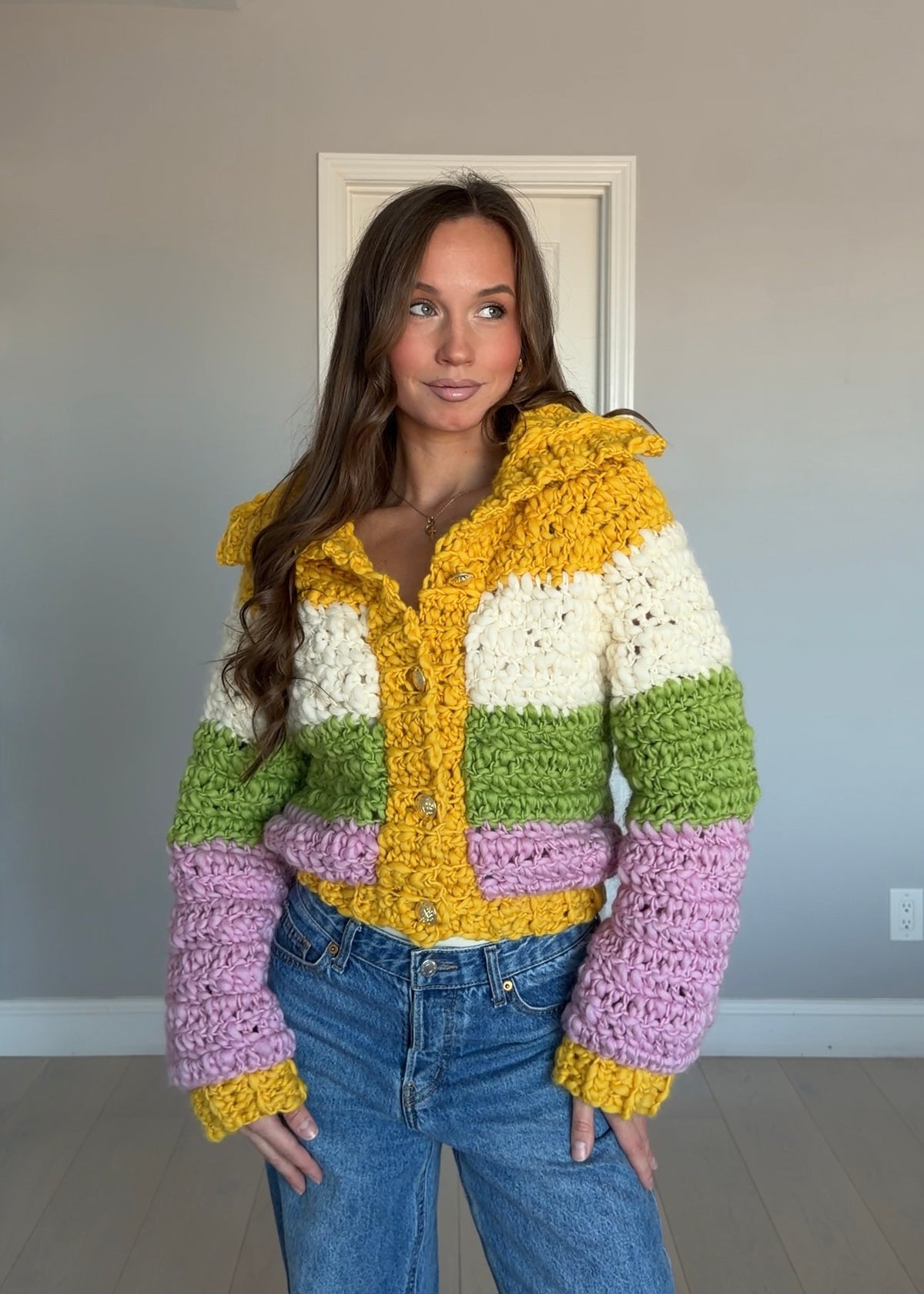 CROCHET CARDIGAN - TUTORIAL & PATTERN